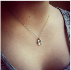 Map Pendant Necklace