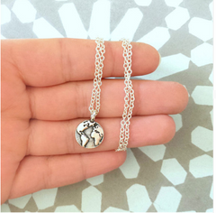 Map Pendant Necklace