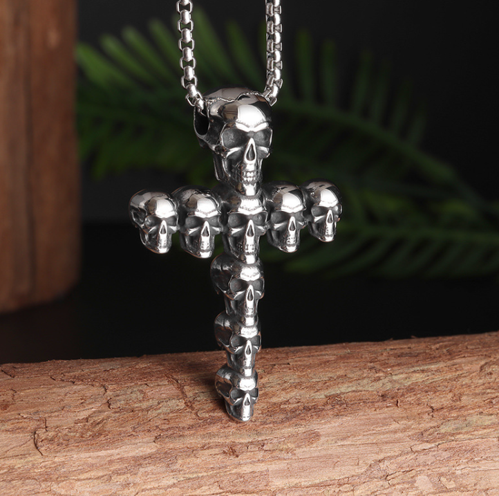 Silver Skull Pendant